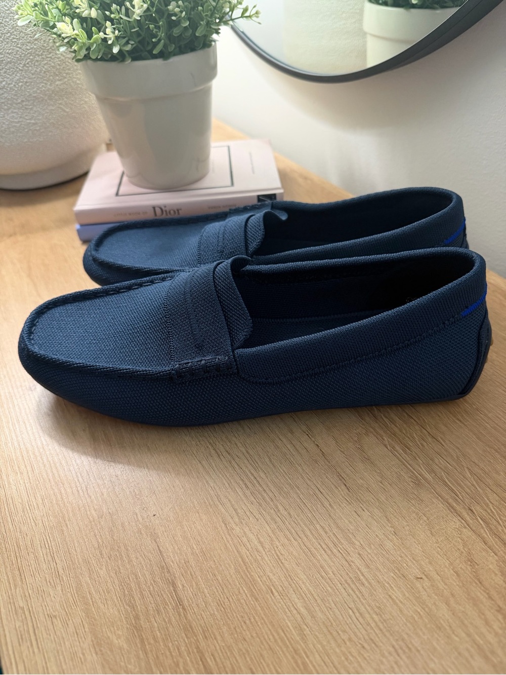 Rothy's The Driving Loafer Navy Men’s Slip-On - Picture 5 of 7